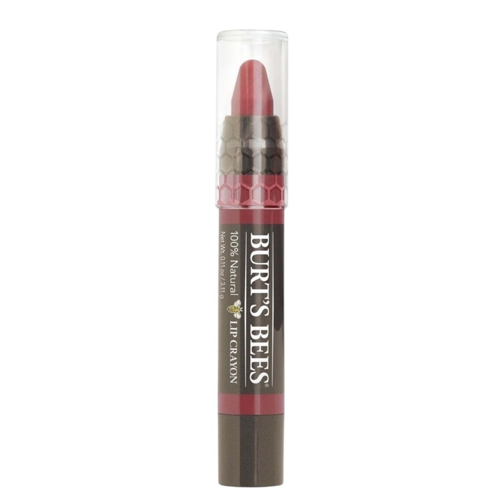 (7) Burt’s Bees 100% Natural Matte Lip Crayon REDWOOD FOREST 411, Sealed - Picture 4 of 4